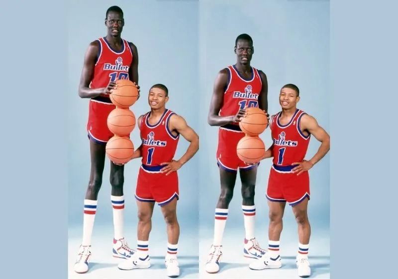 Manute Bol cầu thủ bóng rổ nba cao