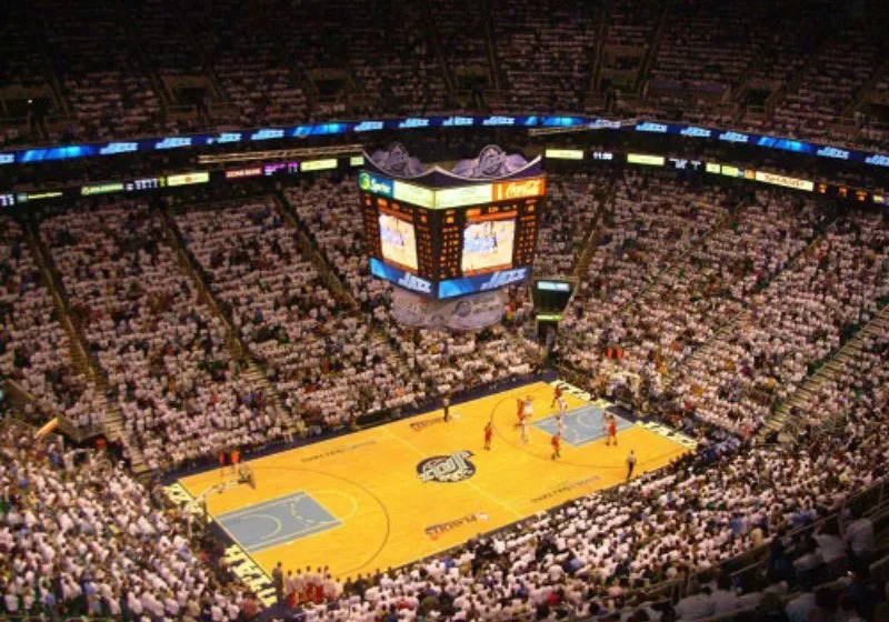 sân nhà đội bóng ở nba