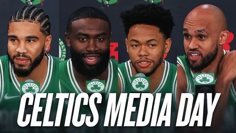 boston celtics media day nba 2025